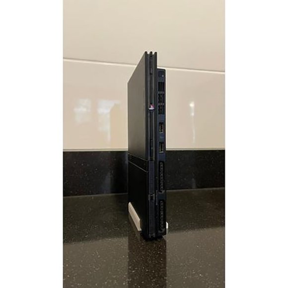 Sony PlayStation 2 PS2 Slim Vertical Console Stand and Memory Card Holder System - Picture 1 of 3